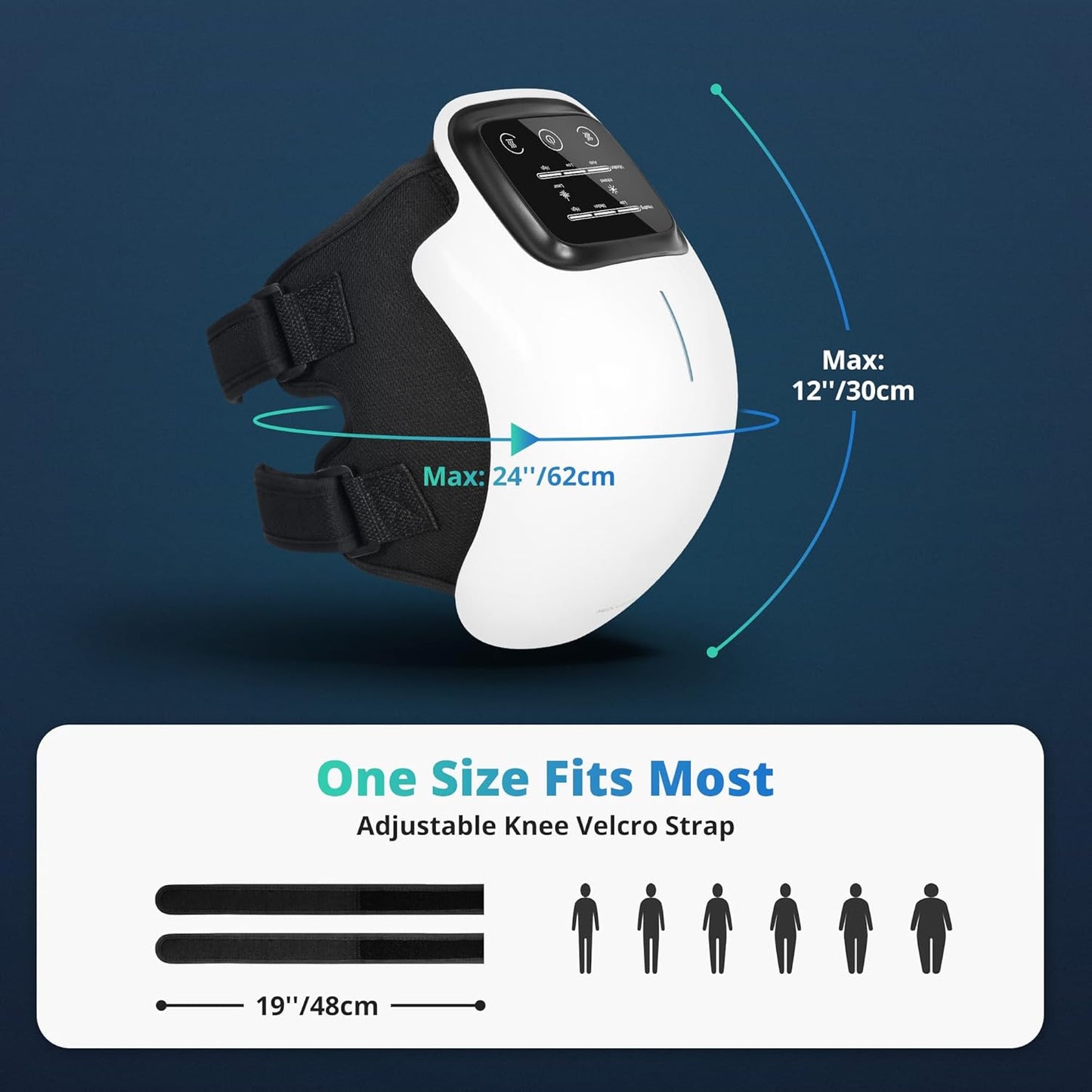 Cordless Heated Knee Massager