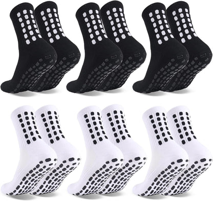 Gripped Performance Socks - 6 Pairs