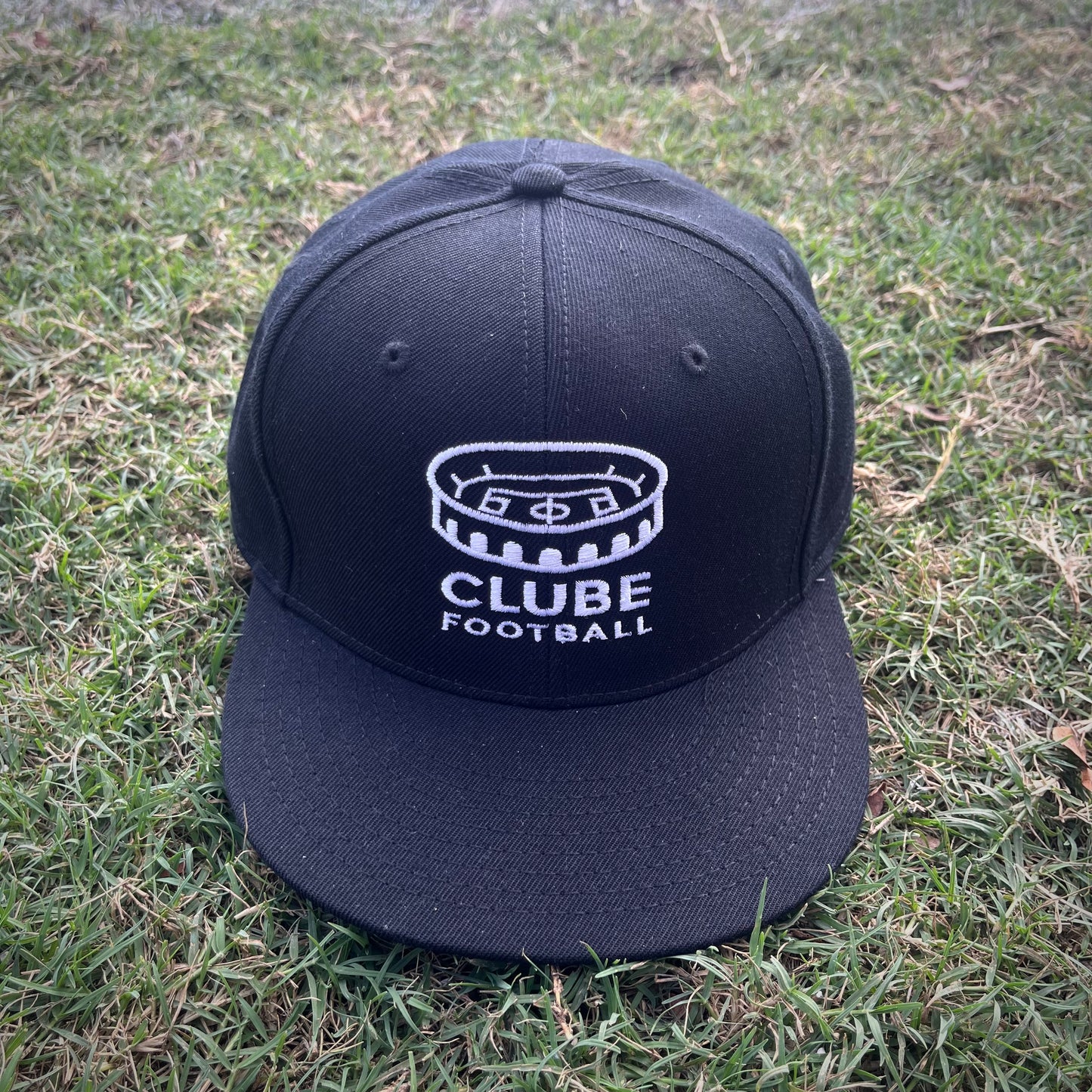 Clube Football Signature Snapback - Black