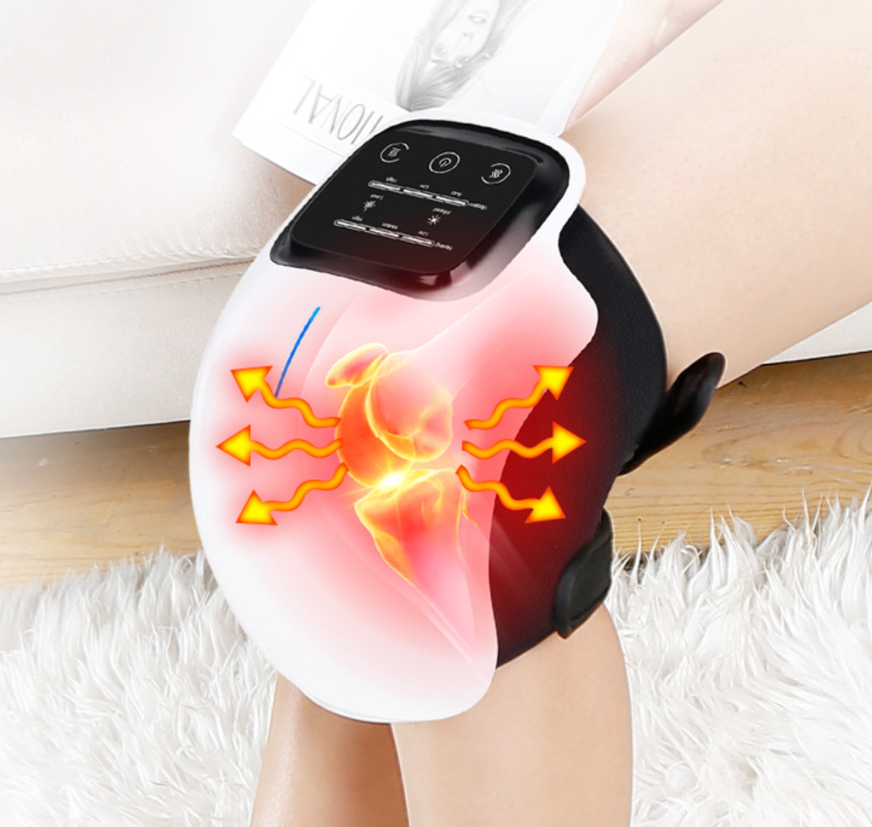 Cordless Heated Knee Massager