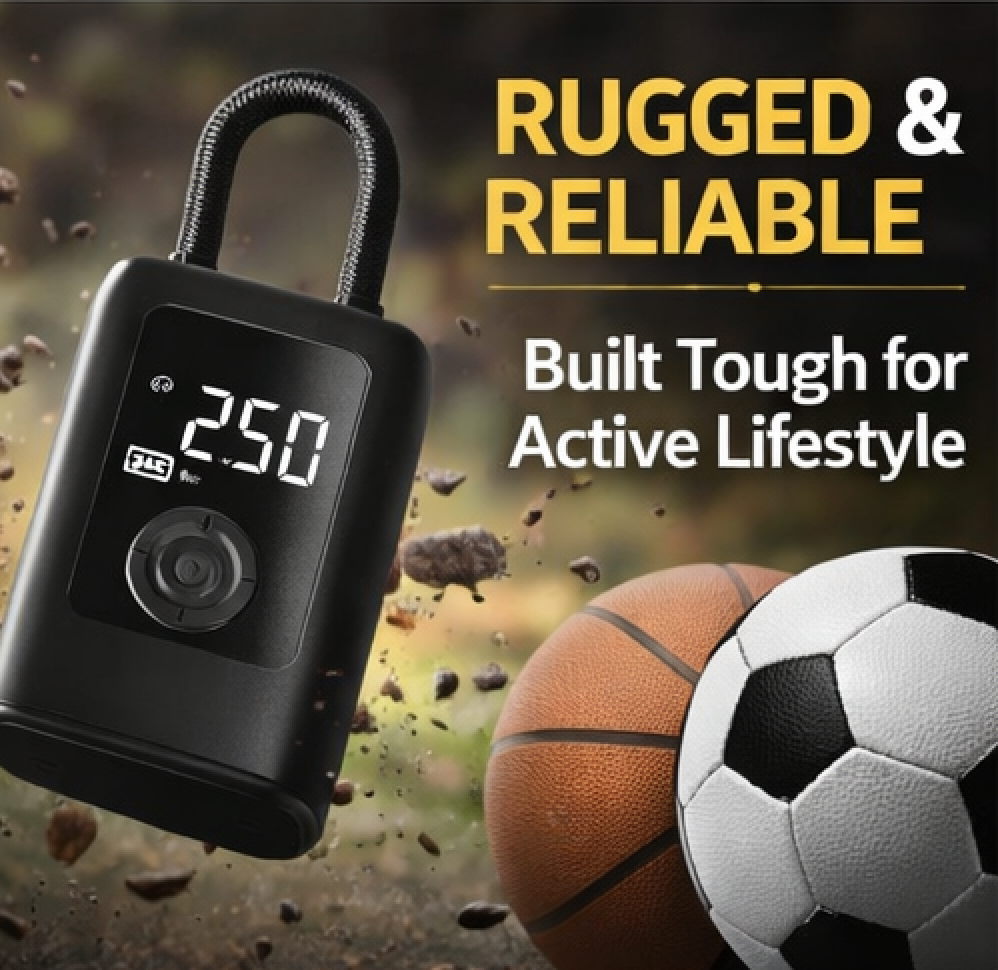 Premium Sports Ball Electric Pump