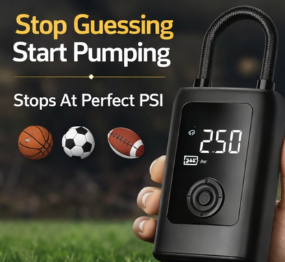 Premium Sports Ball Electric Pump